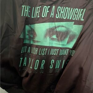 Taylor Swift Black and Green Bomber Jacket